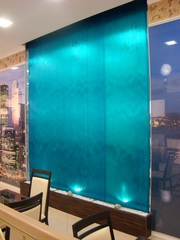 Водопады по стеклу — дарят новый оригинальный дизайнерский элемент!